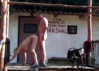 Outdoors sex with a kinky couple
