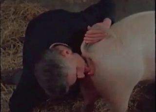 Old farm fucking session in HD
