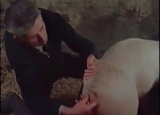 Old farm fucking session in HD