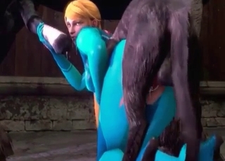 3D bestiality sex with a horny horse