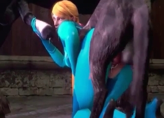 3D bestiality sex with a horny horse