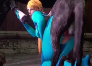 3D bestiality sex with a horny horse