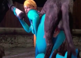 3D bestiality sex with a horny horse