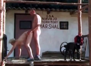 Outdoors sex with a kinky couple