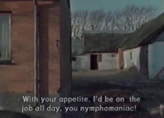 Seductive pig fucked by a farmer